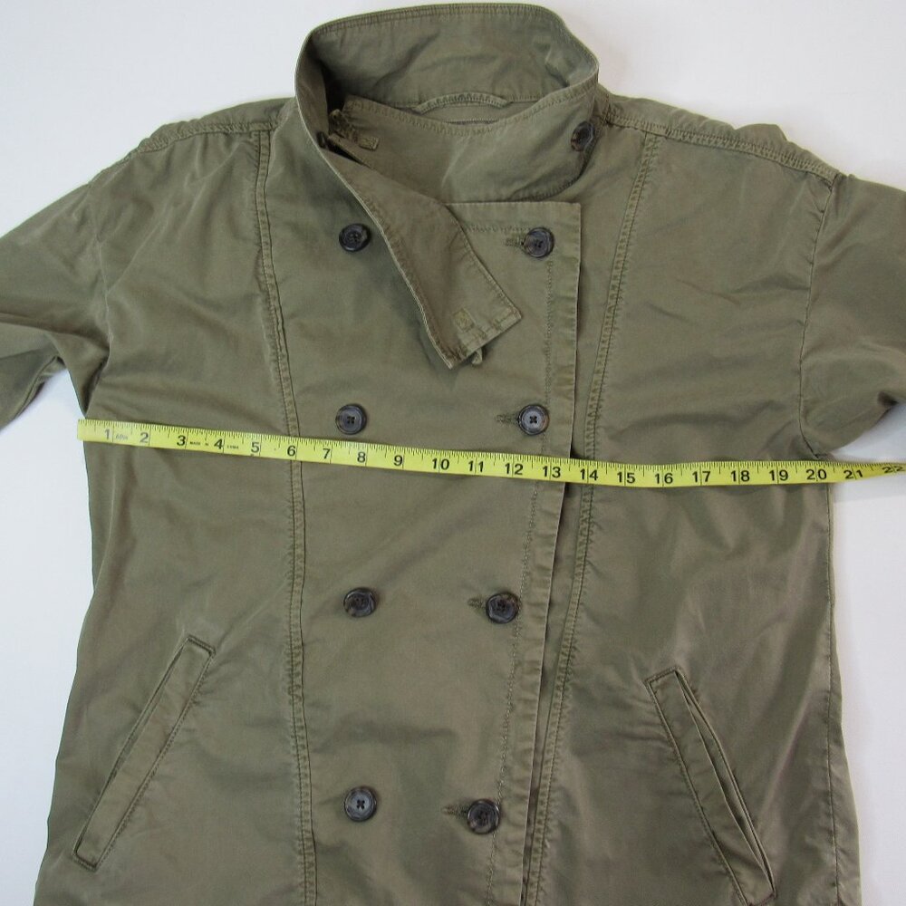 Lucky Brand Women's Military Utility Cargo Jacket Olive Army Green Size XS - Picture 8 of 10